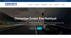 Desktop Screenshot of osmaniyetasimacilik.com